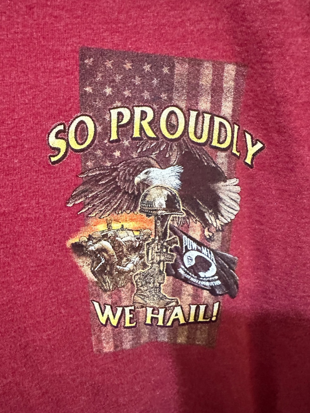Rolling Thunder Memorial Day Weekend MIA POW 2019 Eagle Graphic - Picture 5 of 6